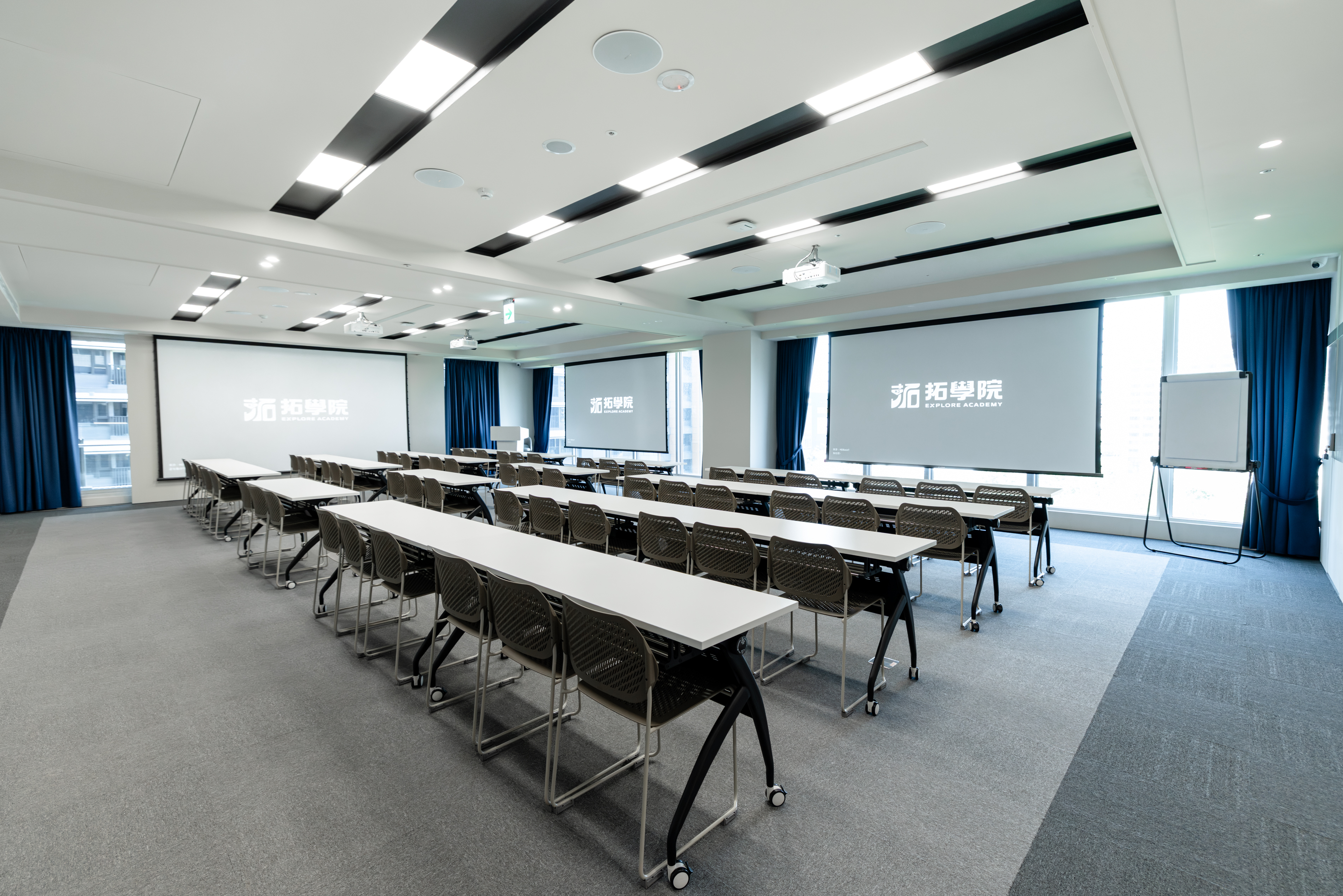 桃園高鐵60人場地租借｜企業內訓、分組工作坊｜拓學院