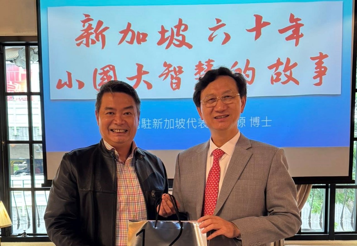 童振源博士演講的啓發：小國，如何成為大國的老師？