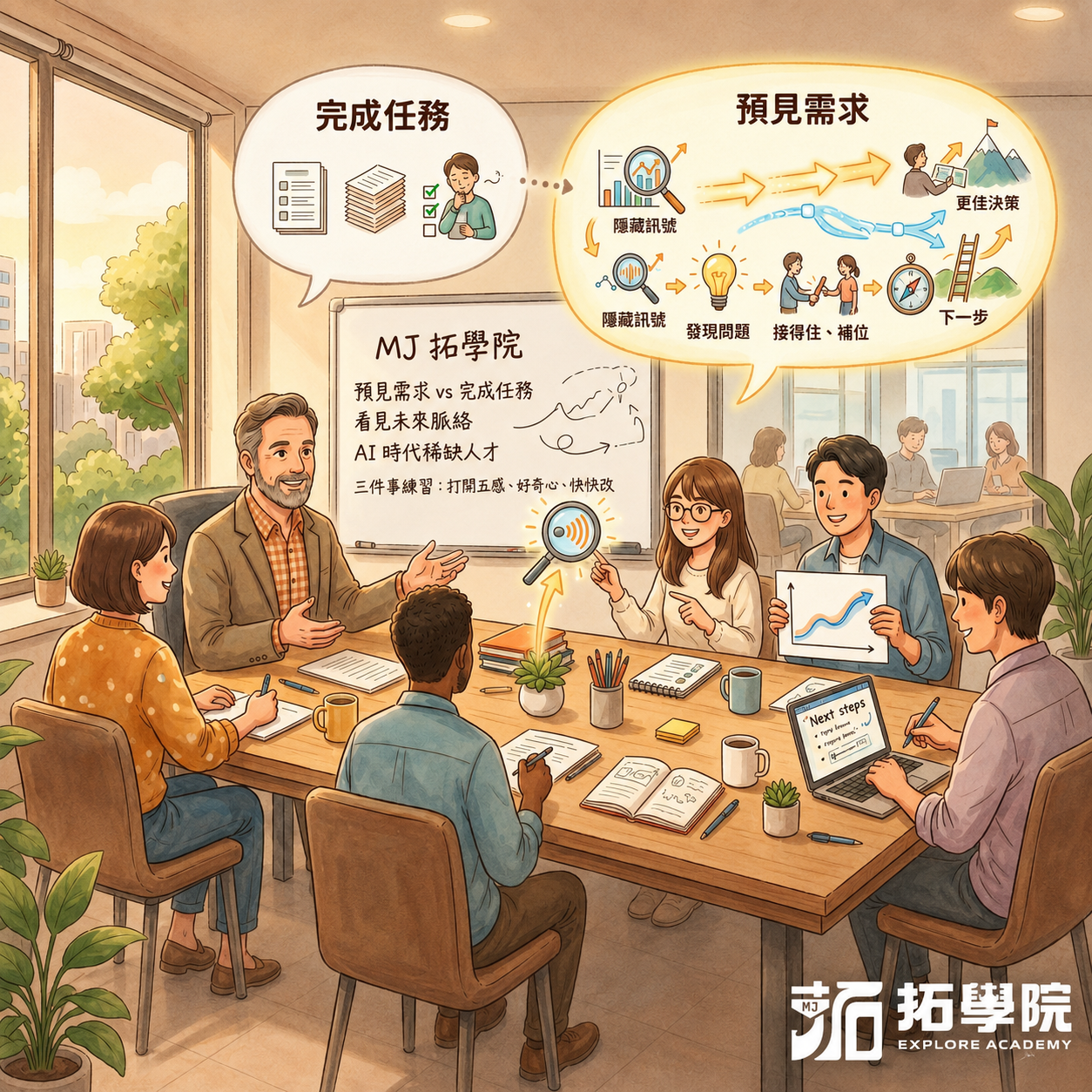 你是在完成任務，還是在預見需求？